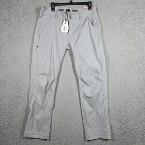 Prana Halle Straight Pants Womens Size 10P Sterling Low Rise 2 Way Stretch NWT